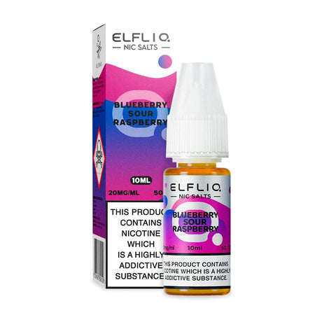 10mg / Blueberry Sour Raspberry Elfliq By Elfbar 10ml Nic Salts
