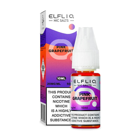 10mg / Pink Grapefruit Elfliq By Elfbar 10ml Nic Salts