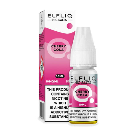 10mg / Cherry Cola Elfliq By Elfbar 10ml Nic Salts