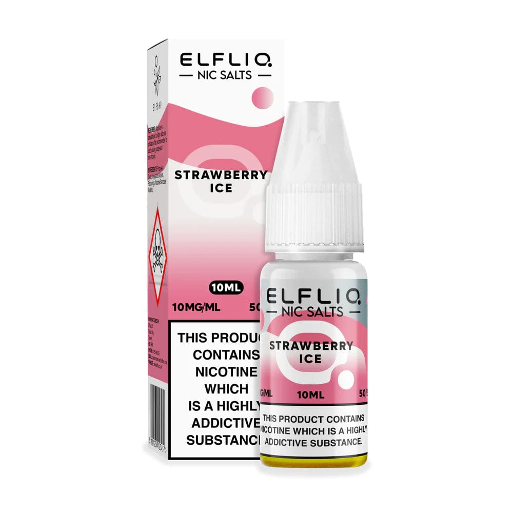 10mg / Strawberry Ice Elfliq By Elfbar 10ml Nic Salts
