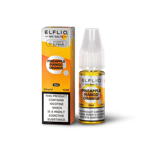 5mg / Pineapple Mango Orange Elfliq By Elfbar 10ml Nic Salts