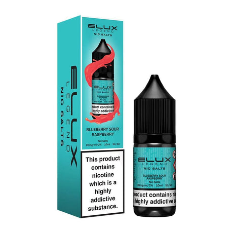 10mg / Blueberry Sour Raspberry Elux Legend 10ml Nic Salts