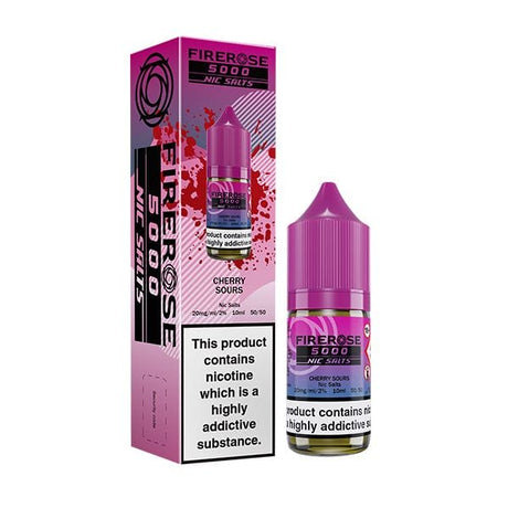 Cherry Sours / 10mg Firerose 5000 10ml Nic Salts