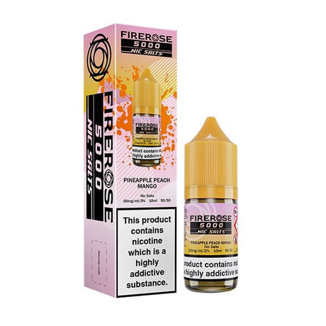 Pineapple Peach Mango / 10mg Firerose 5000 10ml Nic Salts