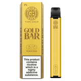 Peach Pear Gold Bar 600 Disposable