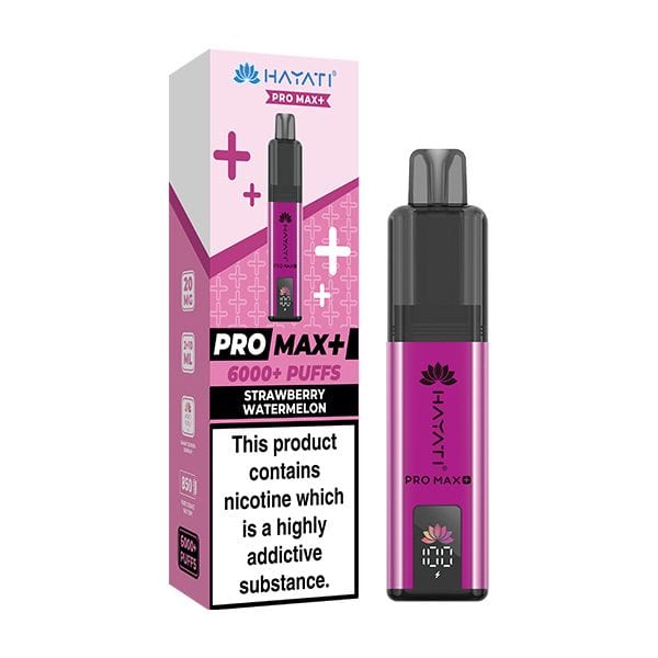 Strawberry Watermelon Hayati Pro Max+ 6000 Puff Prefilled Pod Kit
