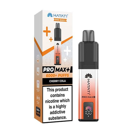 Cherry Cola Hayati Pro Max+ 6000 Puff Prefilled Pod Kit