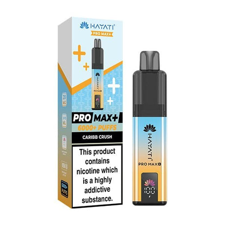 Caribb Crush Hayati Pro Max+ 6000 Puff Prefilled Pod Kit