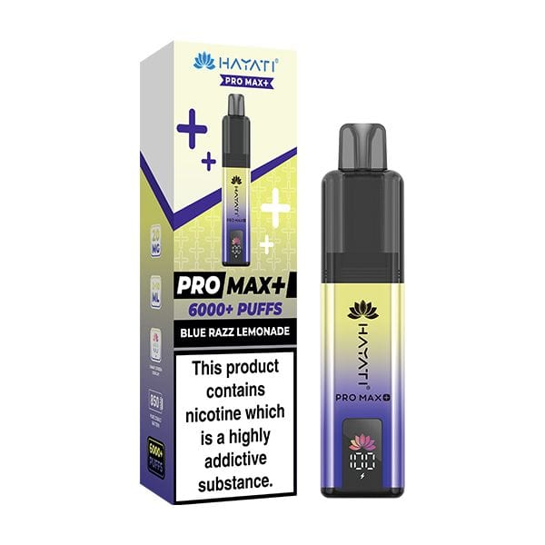 Blue Razz Lemonade Hayati Pro Max+ 6000 Puff Prefilled Pod Kit