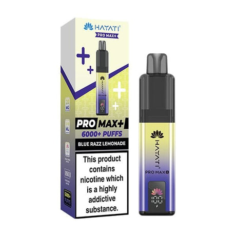 Blue Razz Lemonade Hayati Pro Max+ 6000 Puff Prefilled Pod Kit