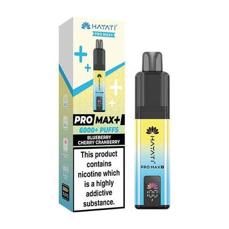 Blueberry Cherry Cranberry Hayati Pro Max+ 6000 Puff Prefilled Pod Kit