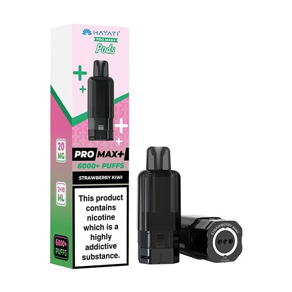 Strawberry Kiwi Hayati Pro Max+ 6000 Puff Prefilled Pods