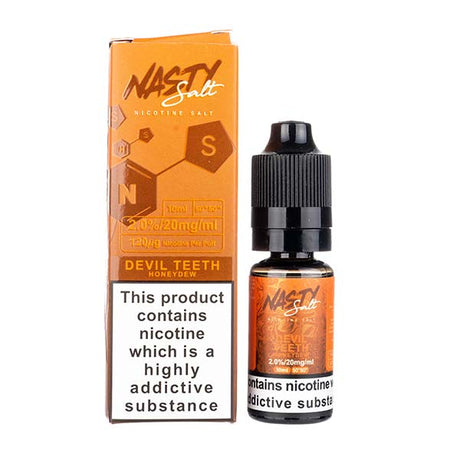 10mg / Devil Teeth Nasty Juice 10ml Nic Salts