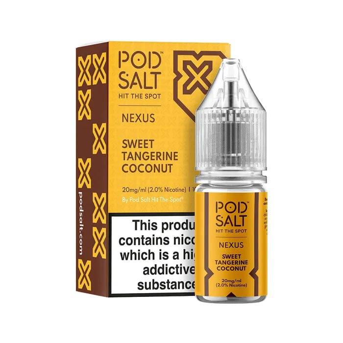 5mg / Sweet Tangerine Coconut Pod Salt Nexus 10ml Nic Salts