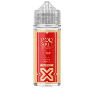 Fuji Apple Peach Pod Salts Nexus 100ml Shortfill