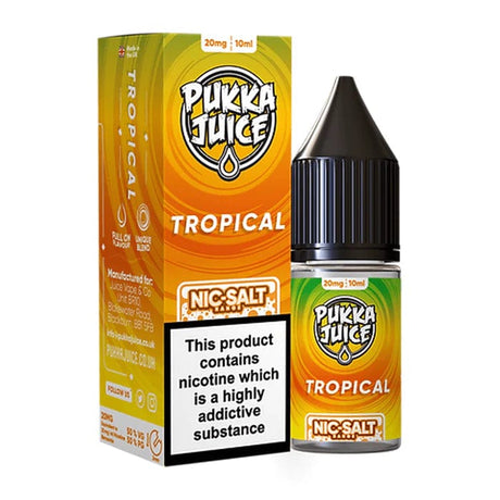 10mg / Tropical Pukka Juice 10ml Nic Salts