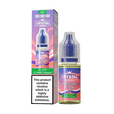 10mg / Blueberry Peach Ice SKE Crystal 10ml Nic Salts