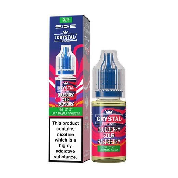 10mg / Blueberry Sour Raspberry SKE Crystal 10ml Nic Salts