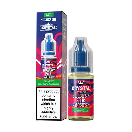 10mg / Blueberry Sour Raspberry SKE Crystal 10ml Nic Salts
