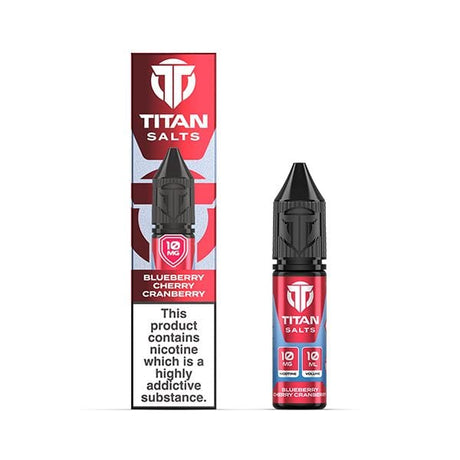Blueberry Cherry Cranberry / 10mg Titan Salts 10ml Nic Salts