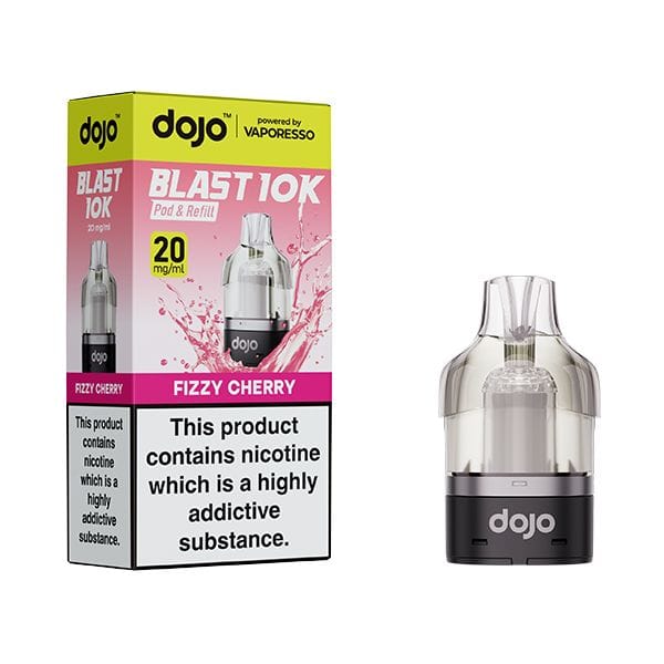 Fizzy Cherry Vaporesso Dojo Blast 10k Prefilled Pod