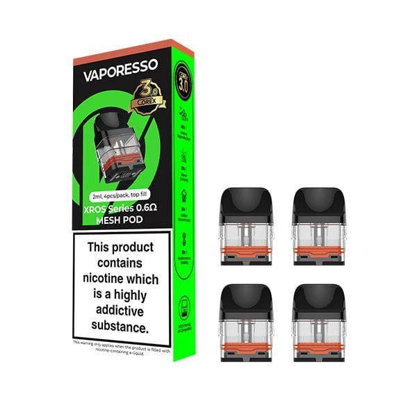 0.6 Mesh Vaporesso XROS Corex 3.0 Pods