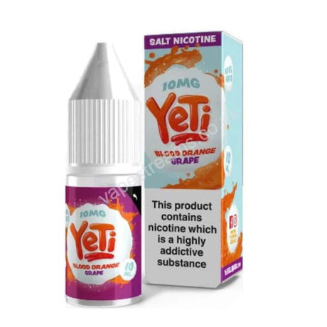 5mg / Blood Orange Grape Yeti 10ml Nic Salts