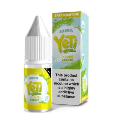 5mg / Citrus Freeze Yeti 10ml Nic Salts