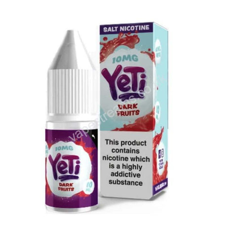 5mg / Dark Fruits Yeti 10ml Nic Salts