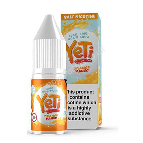 5mg / Orange Mango Yeti 10ml Nic Salts