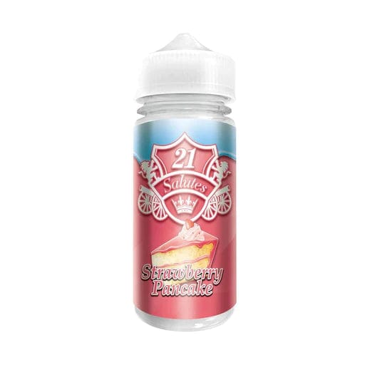 Strawberry Pancake 21 Salutes 100ml Shortfill