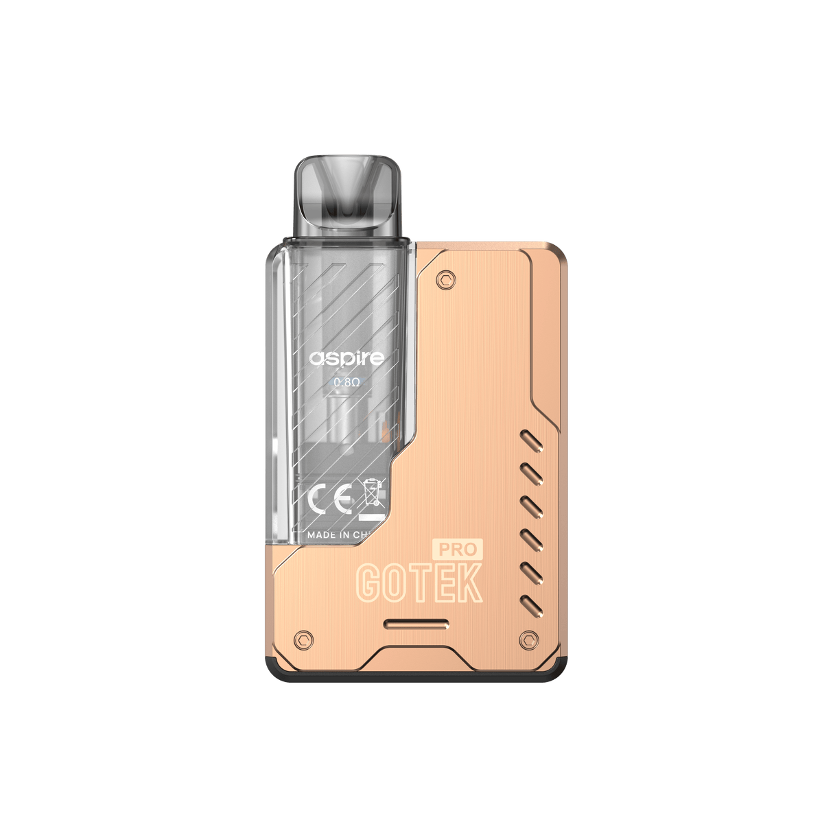 Rose Gold Aspire Gotek Pro Pod Kit