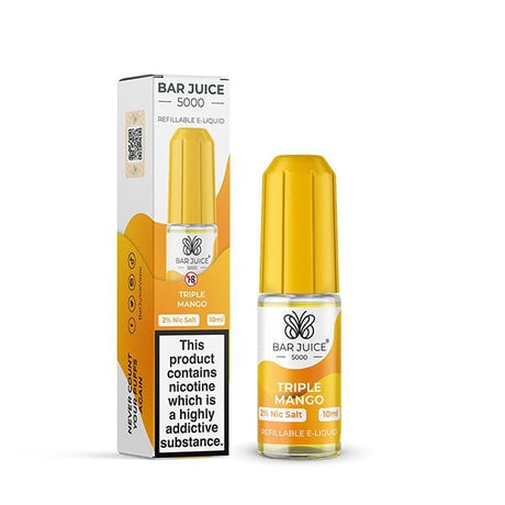 5mg / Triple Mango Bar Juice 5000 10ml Nic Salts