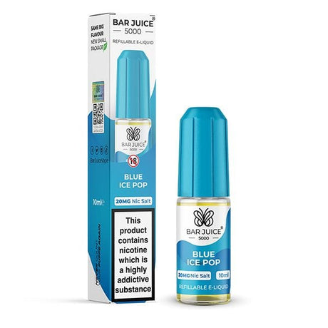 5mg / Blue Ice Pop Bar Juice 5000 10ml Nic Salts