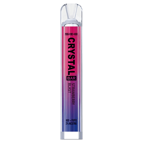 Strawberry Blast Crystal Bar 600 Disposable