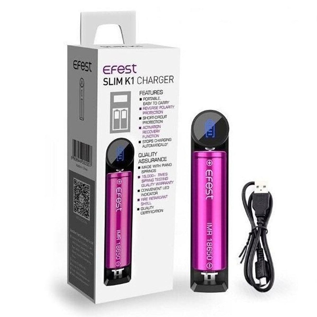 Efest Slim K1 Charger