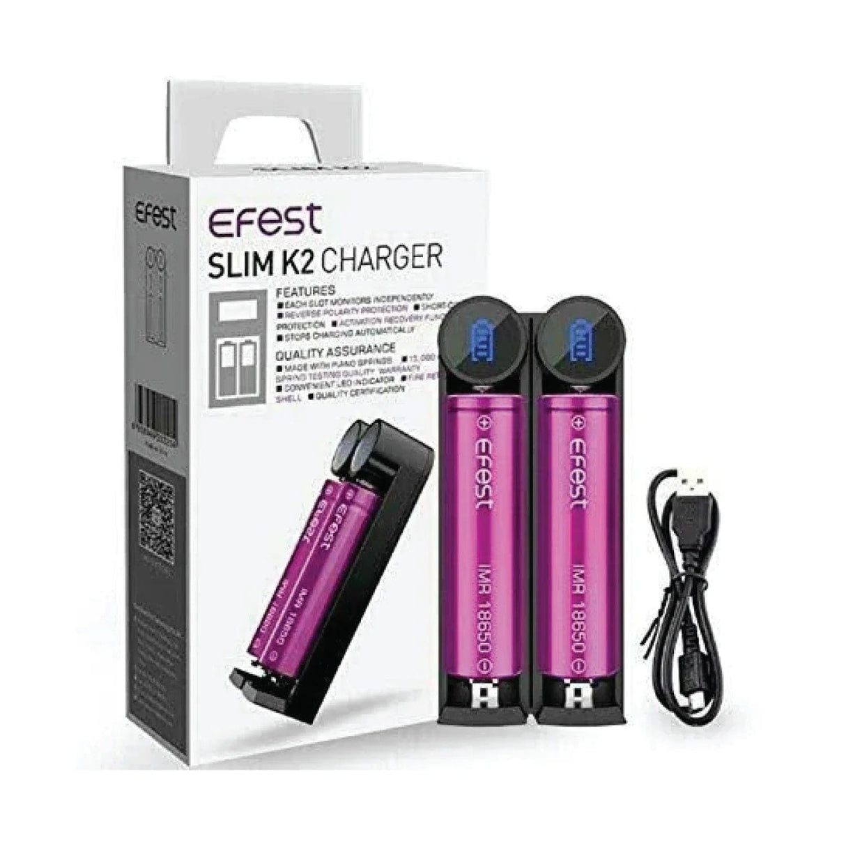 Efest Slim K2 Charger