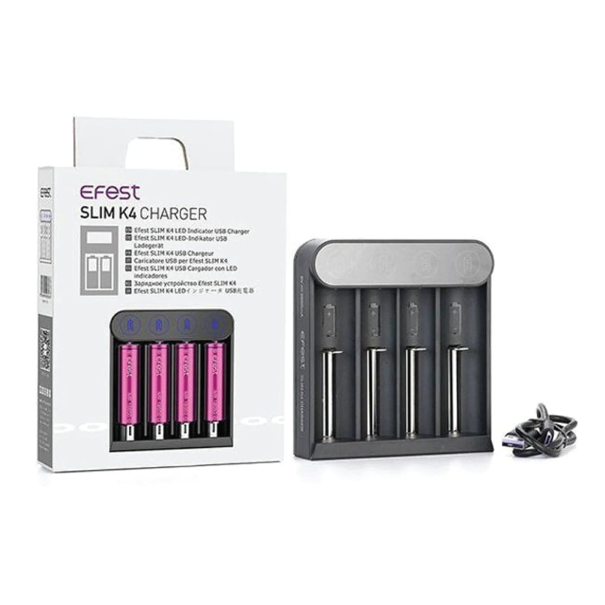 Efest Slim K4 Charger