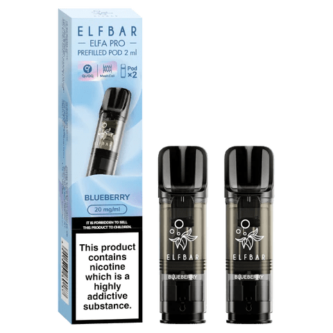 Blueberry Elf Bar ELFA Pro Pre-filled Pods (2 pack)