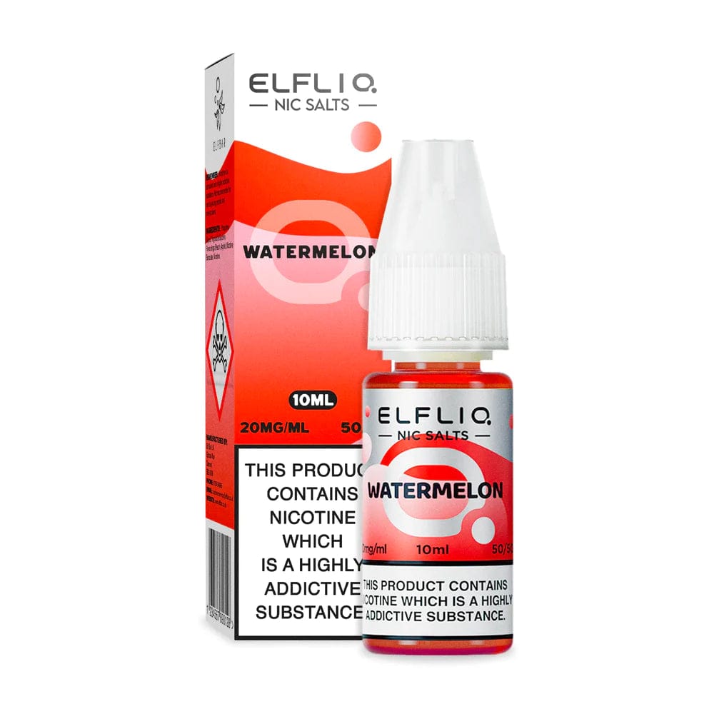 10mg / Watermelon Elfliq By Elfbar 10ml Nic Salts