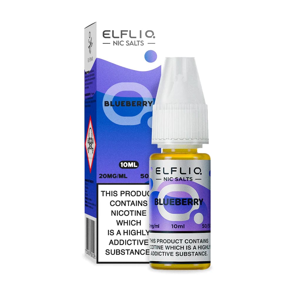 10mg / Blueberry Elfliq By Elfbar 10ml Nic Salts