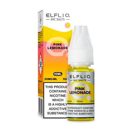 10mg / Pink Lemonade Elfliq By Elfbar 10ml Nic Salts