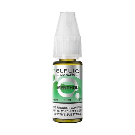 10mg / Menthol Elfliq By Elfbar 10ml Nic Salts