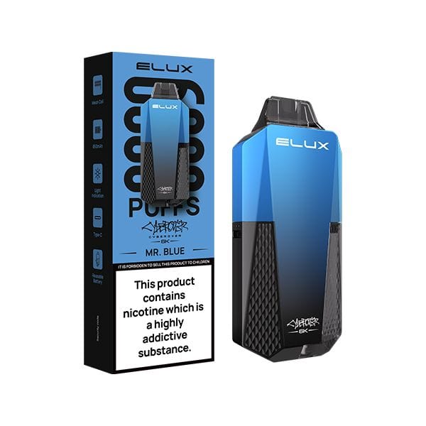 Mr Blue Elux Cyberover 6k Disposable Vape