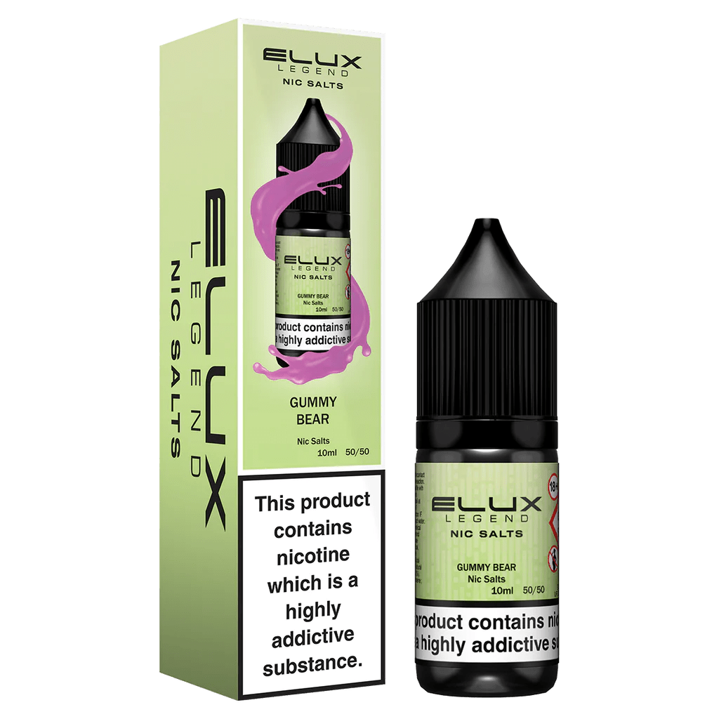 10mg / Gummy Bear Elux Legend 10ml Nic Salts