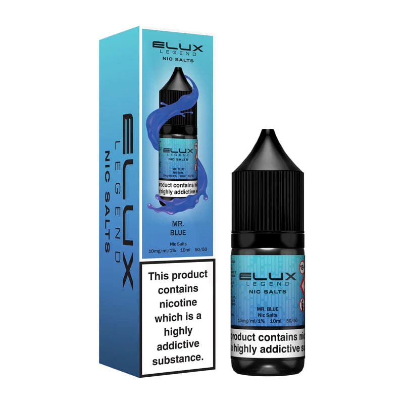 20mg / Mr Blue Elux Legend 10ml Nic Salts