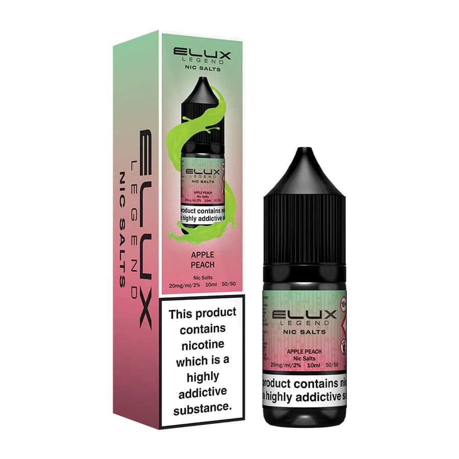 10mg / Apple Peach Elux Legend 10ml Nic Salts