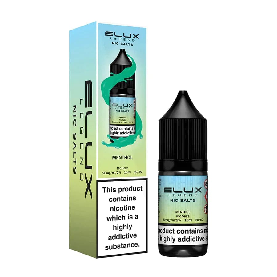 10mg / Menthol Elux Legend 10ml Nic Salts