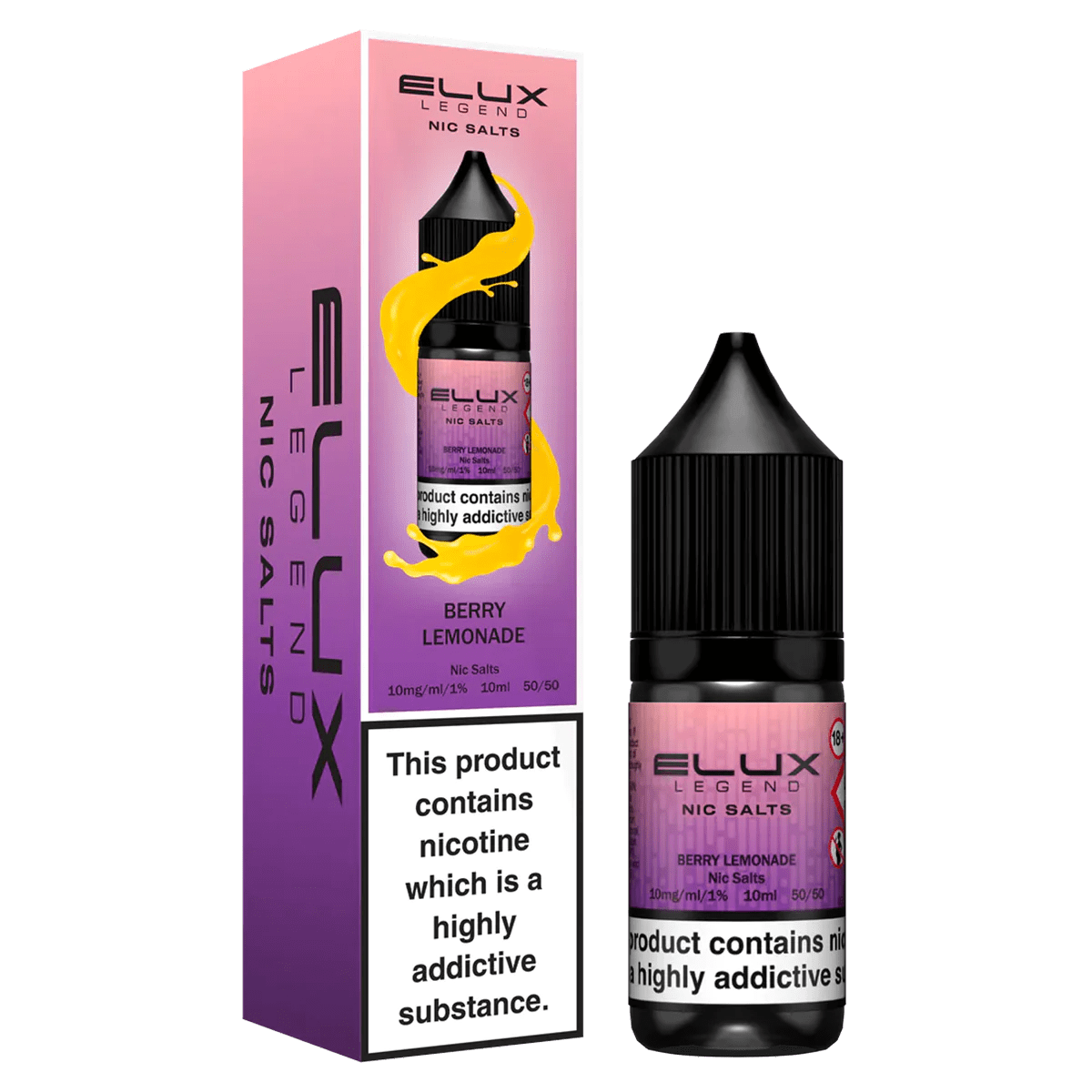 10mg / Berry Lemonade Elux Legend 10ml Nic Salts