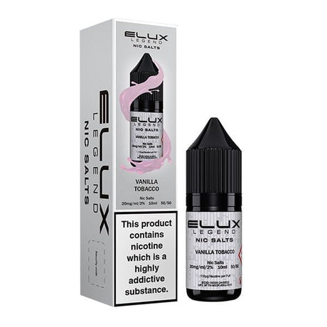 10mg / Vanilla Tobacco Elux Legend 10ml Nic Salts